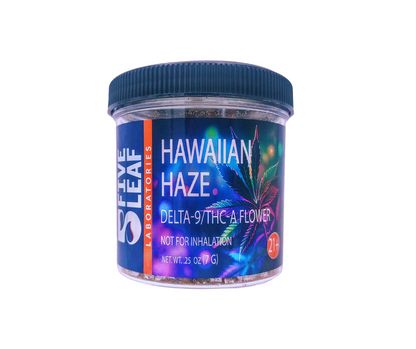 Five Leaf D9/THCA Flower - Hawaiian Haze