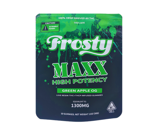 Frosty MAXX D9+THCP+CBD Green Apple OG