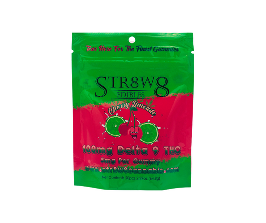 Str8W8 D9 Gummies - Cherry Limeade