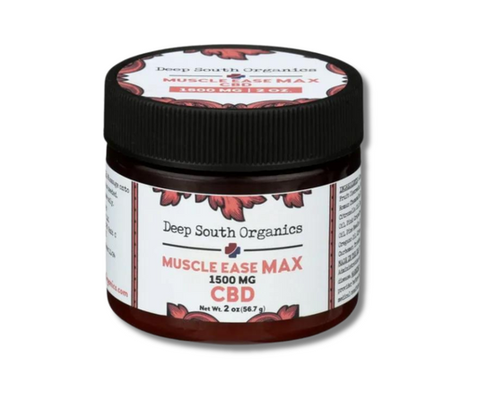 Deep South Organics 1500mg CBD Salve Muscle Ease MAX