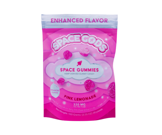 Space Gods D9+THCP Pink Lemonade Gummies