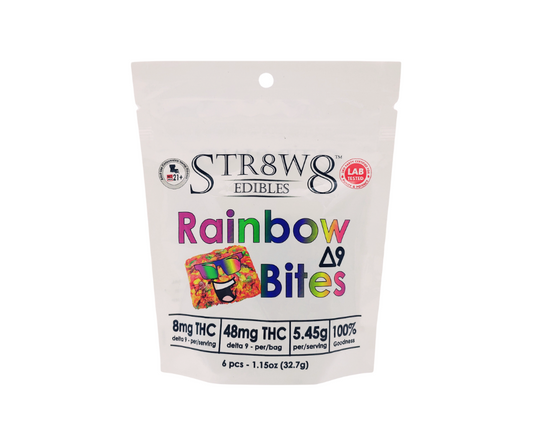 Str8W8 D9 Edibles - Rainbow Bites