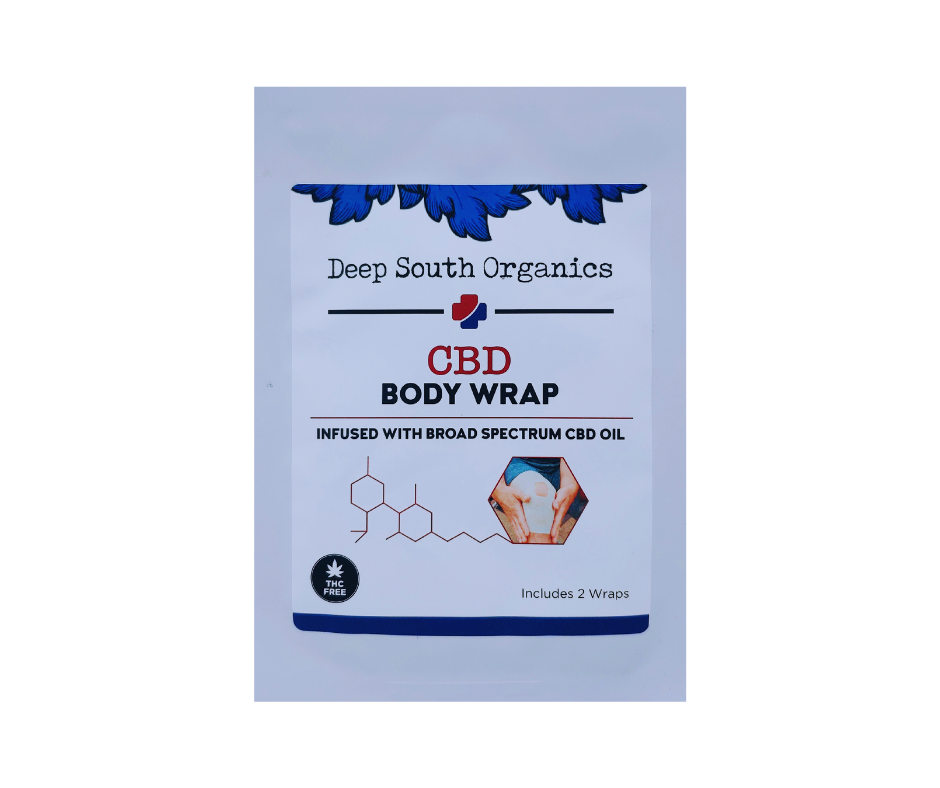 Deep South Organics 50mg CBD Body Wrap