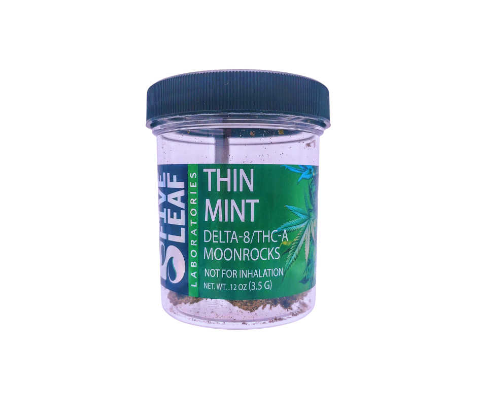 Five Leaf D8/THCA Moonrocks - Thin Mint
