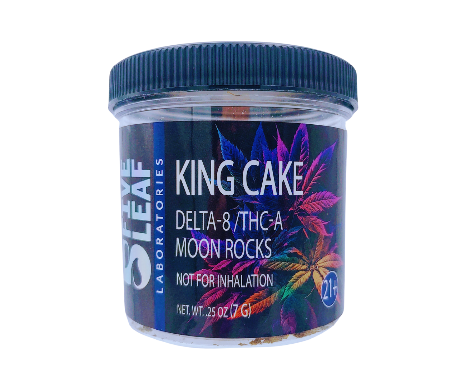 Five Leaf D8/THCA Moonrocks - King Cake