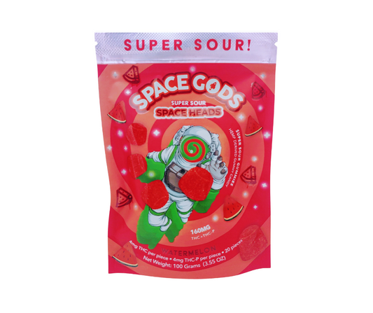 Space Gods D9+THCP Watermelon Gummies