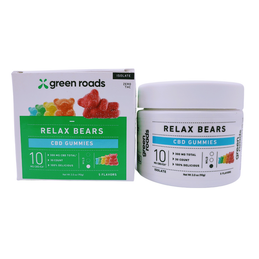 Green Roads 300mg CBD Relax Bear Gummies
